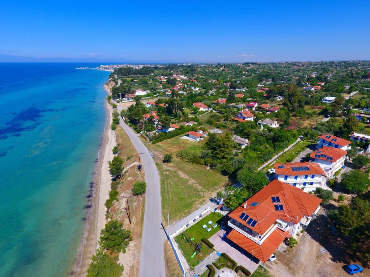 Hotel Paraktio Nea Kallikrateia Ngoại thất bức ảnh