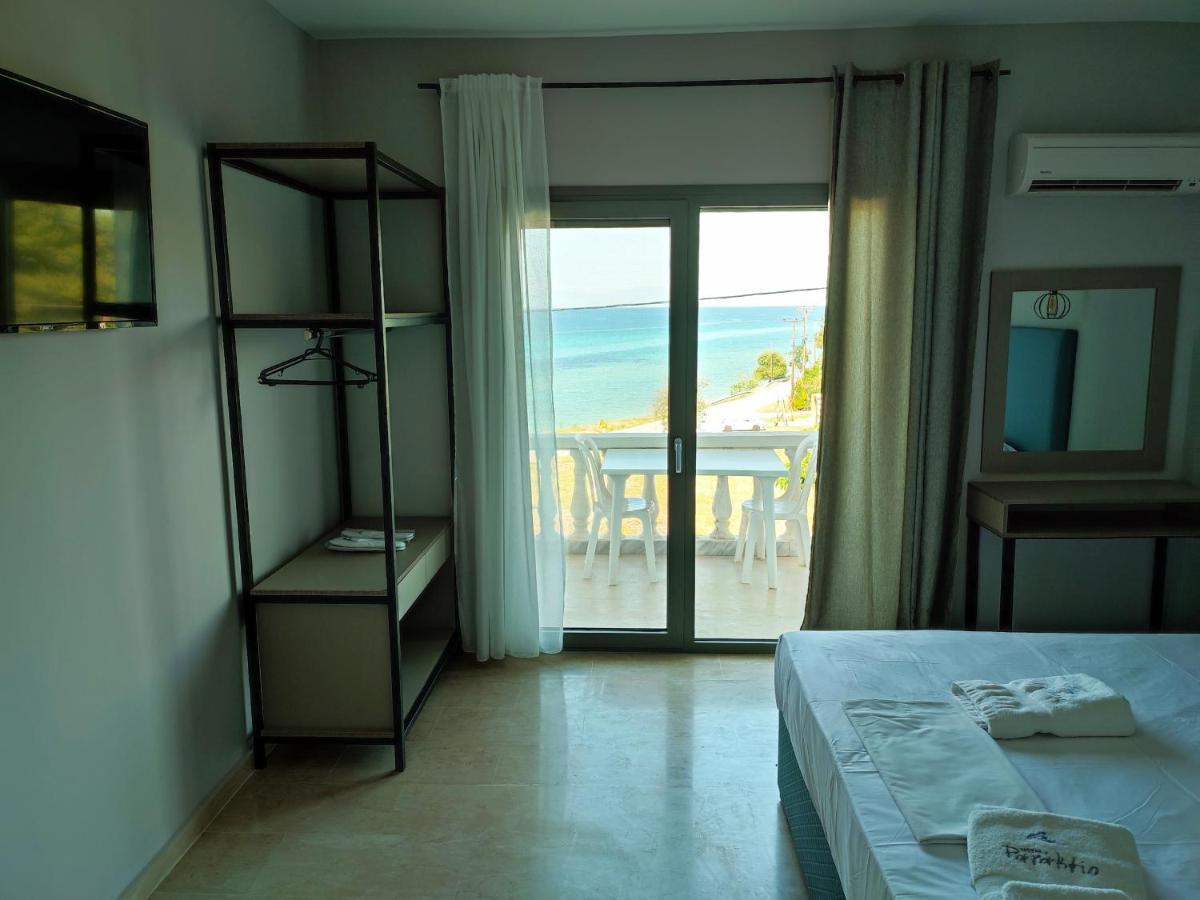 Hotel Paraktio Nea Kallikrateia Ngoại thất bức ảnh